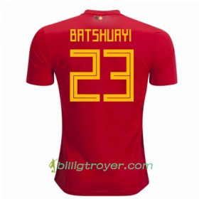 Billige Fotballdrakter Belgia Batshuayi 23 VM 2018 Hjemmedraktsett